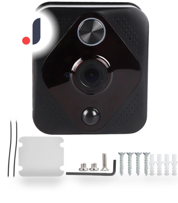 Smart Wi-Fi Doorbell with Camera — Smart Home Security, KONNWEI