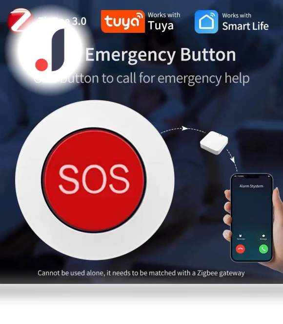 SOS Button — Smart Home Security, Modern Home Furnishing