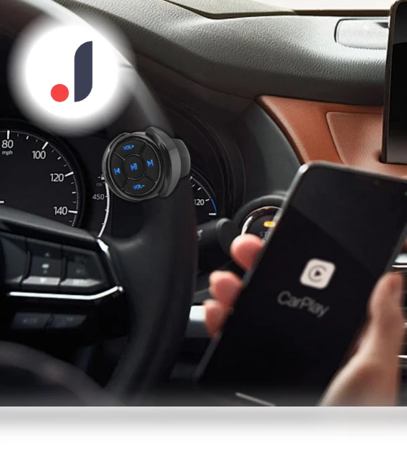Wireless Steering Wheel Multimedia Remote Control — Remote Controls, Timeless Home