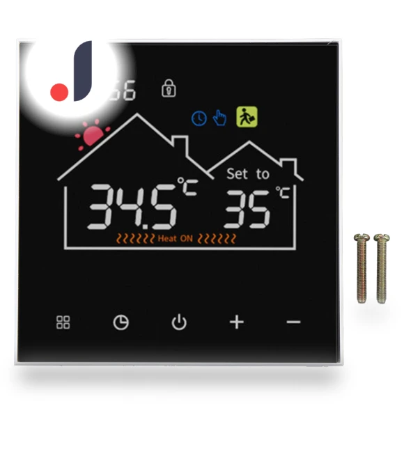 Smart Thermostat with Color Touch LCD Display — Home Climate Control, Vestidos