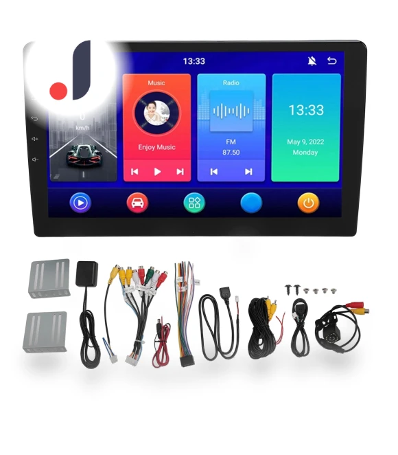 10.1-inch Android 13 Double Din Car Stereo — Stereo Receivers, OutsideWorld