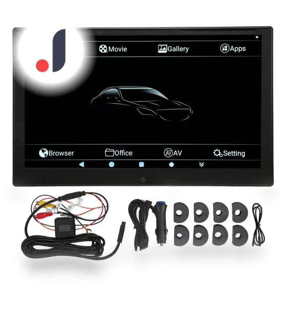 13.3-inch Car Headrest with Touch Screen — In-Car Entertainment Systems, Fishine