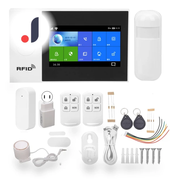 4.3-inch Touchscreen TFT Display Security Alarm — Smart Home Security, GoolRC
