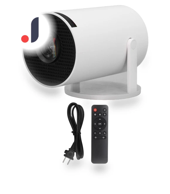 4K Smart Mini Projector — Home Theater Projectors, DIYelecs