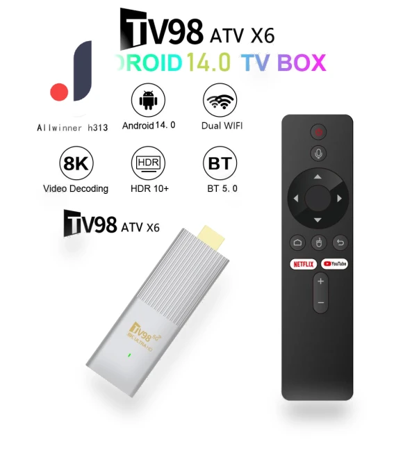 8K WiFi Smart TV Stick — Streaming Devices, Meiteai-All