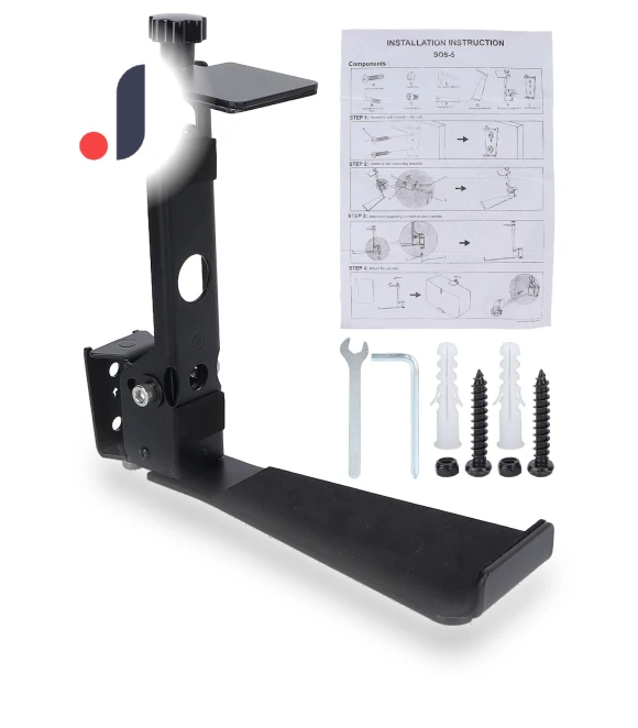 Adjustable Wall Mount for Speaker — Speaker Mounts, Honor Electronics
