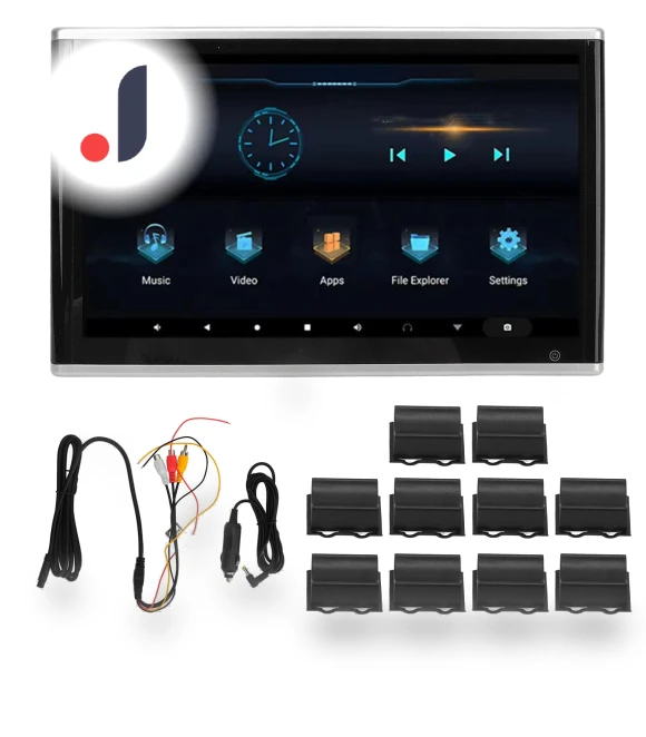 Car Headrest Monitor — In-Car Entertainment Systems, Fishine