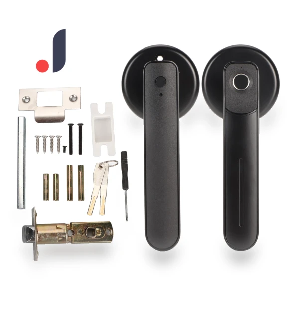 Fingerprint Door Handle — Biometric Security, OutsideWorld