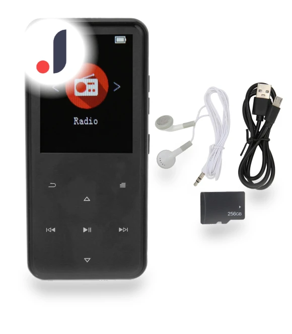 MP3 Player with HD Noise Cancellation — Portable Media Players, Honor Electronics