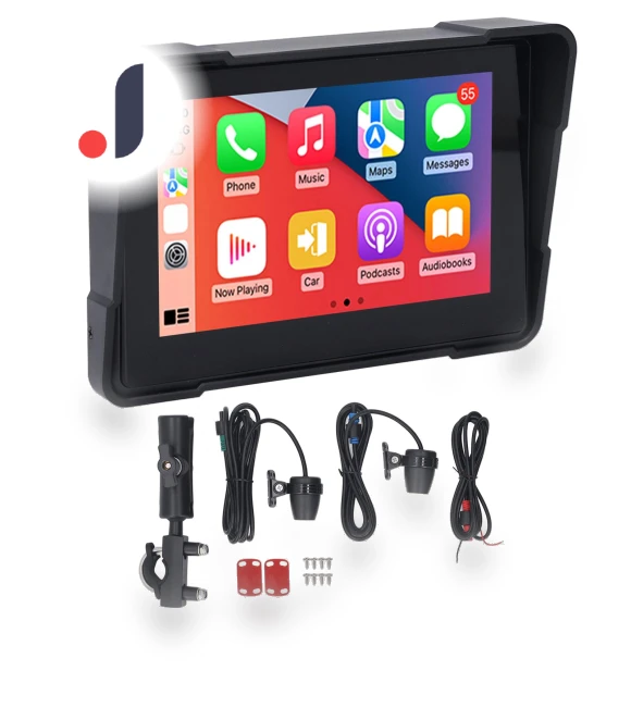 Portable Touch Screen for Motorcycle — Navigation & GPS Accessories, OutsideWorld
