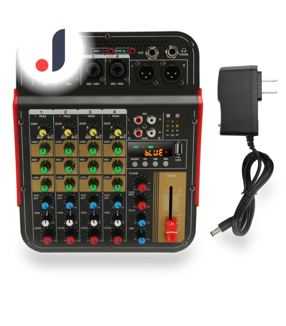 Professional Bluetooth USB Sound Mixer — Portable Audio Recorders, Honor Electronics