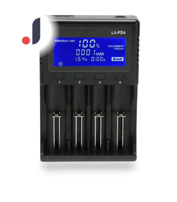 Smart Battery Charger with LCD Display — Chargers, OutsideWorld