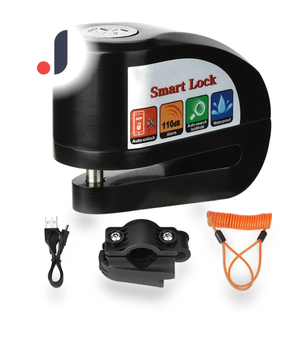 Smart Bluetooth Motorcycle Bicycle Lock — Locks, DIYelecs