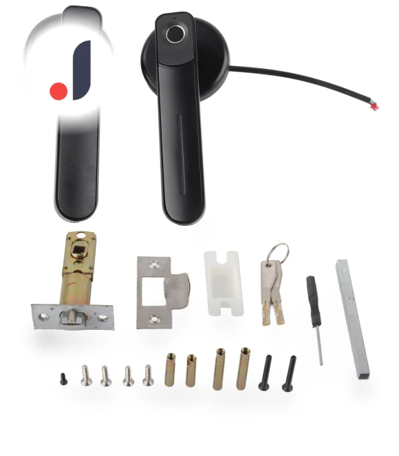 Smart Door Handle with Biometric Fingerprint — Biometric Security, GoolRC