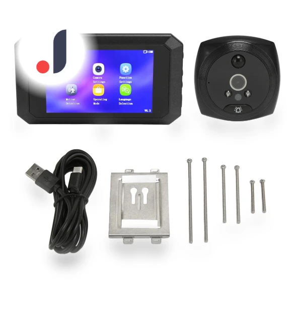 Smart Doorbell with Night Vision — Smart Home Security, OutsideWorld