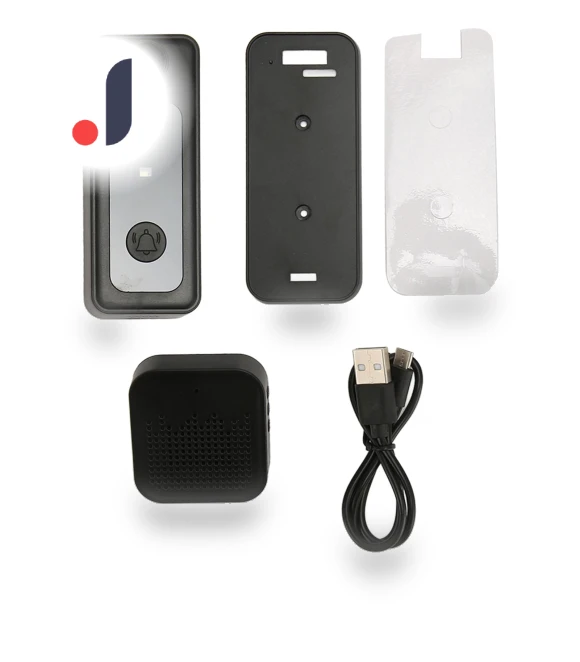 Smart Night Vision WiFi Video Doorbell — Smart Home Security, OutsideWorld