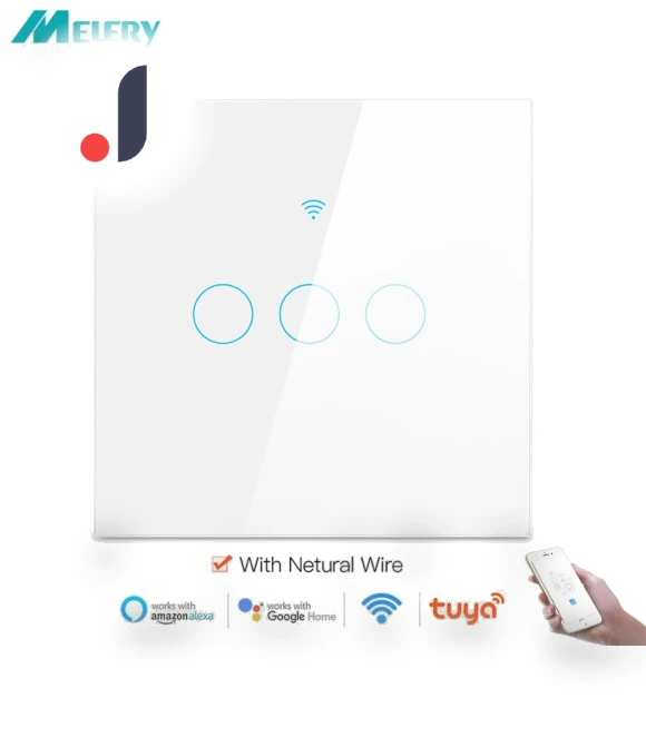 Wi-Fi Smart Touch Light Switch — Smart Home Modules, Melery