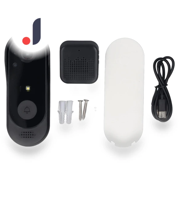Wireless Doorbell with Camera — Smart Home Security, OutsideWorld