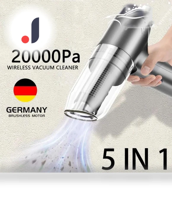 5-in-1 Wireless Car Vacuum Cleaner — Vacuums, Carsun