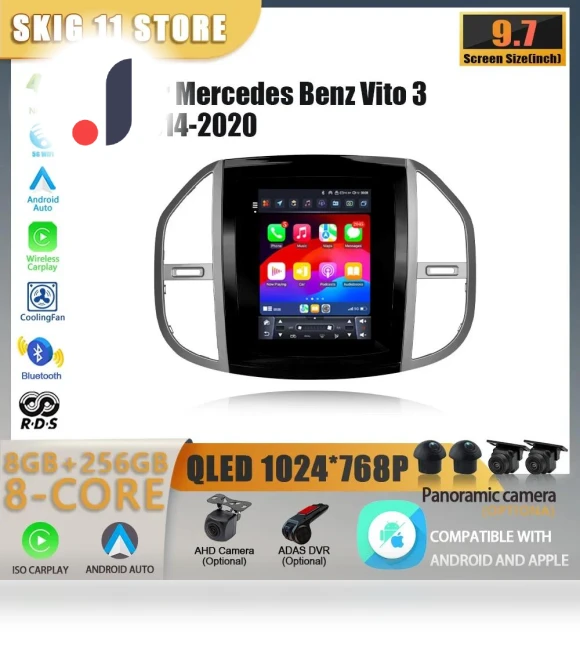 9.7-inch Car Multimedia Navigation System — In-Dash, AutoSphere