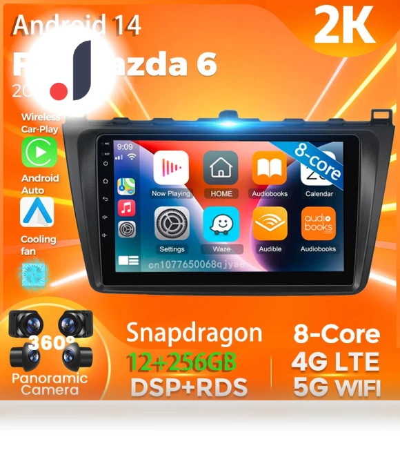 Android 14 Carplay Auto Car Radio — Stereo Receivers, AutoSphere