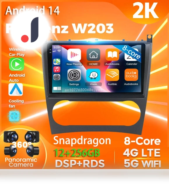 Android 14 Carplay Auto Multimedia Stereo Navigation Head Unit — Stereo Receivers, AutoSphere