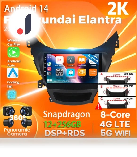 Android 14 Carplay Car Radio — Stereo Receivers, AutoSphere