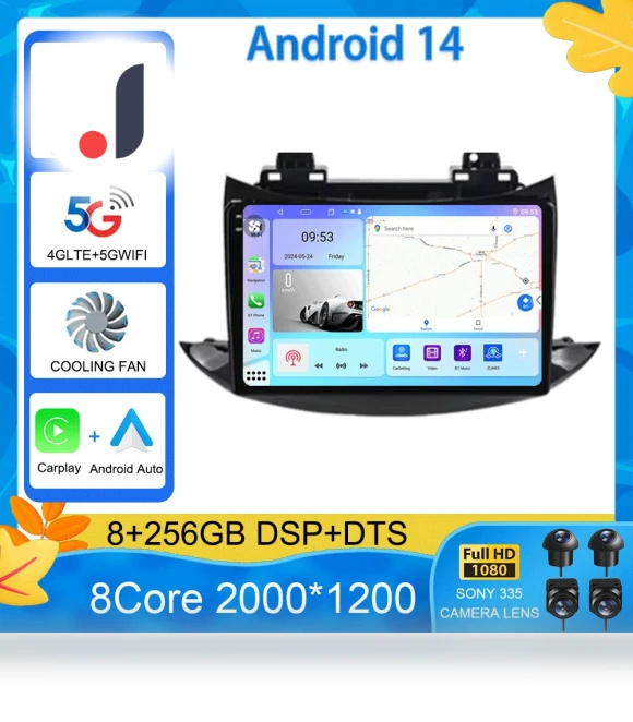 Android Auto Car Radio Multimedia Video Player — Stereo Receivers, AutoSphere
