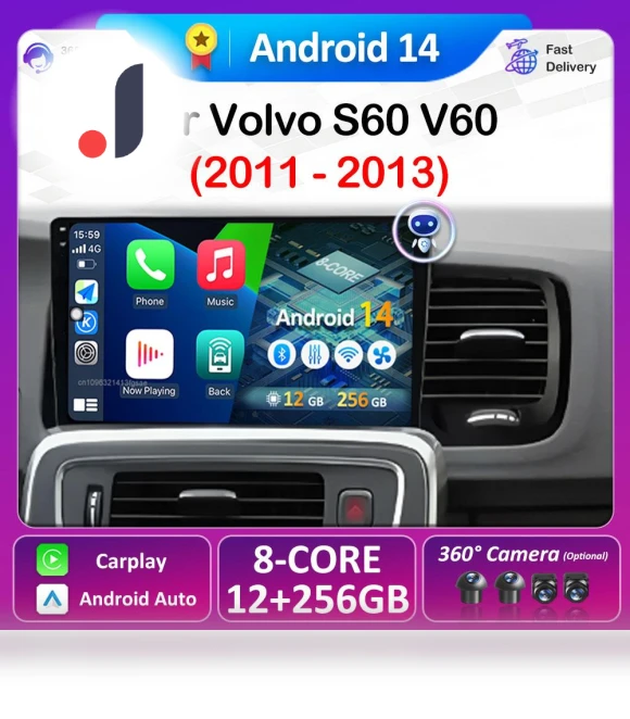 Android Auto Wireless Carplay GPS Navigation DSP Stereo — Stereo Receivers, AutoSphere