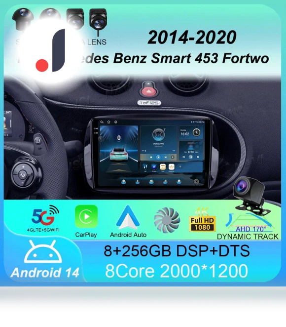 Android Car Stereo with Carplay — Stereo Receivers, AutoSphere