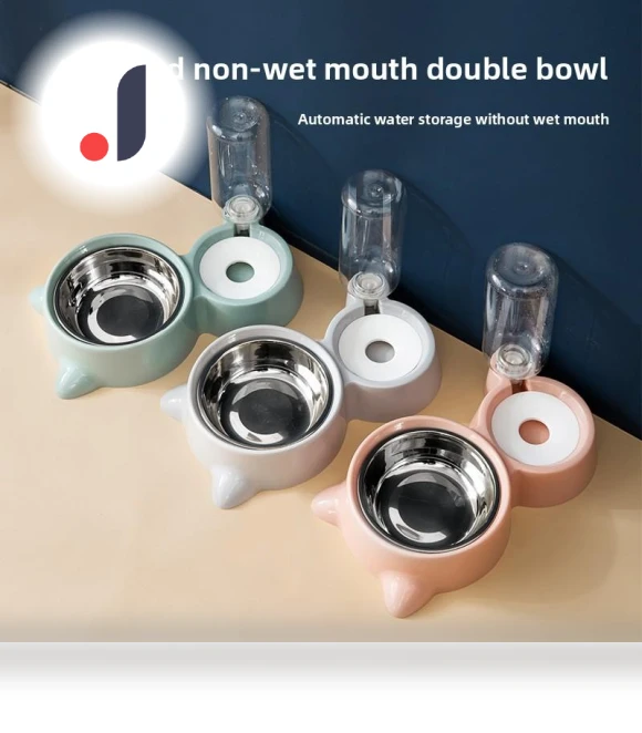 Automatic Pet Food and Water Bowl — Feeding Supplies, Smart Pet Supplies