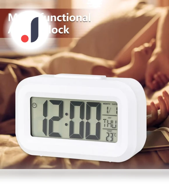 LCD Digital Alarm Clock — Alarms & Clocks, Actually lighting