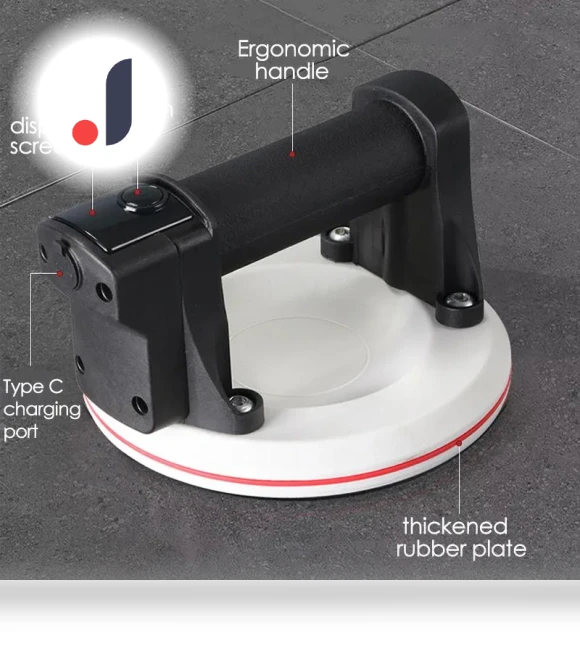 Smart Display with Electric Vacuum Suction — Drywall Lifts, Actually lighting