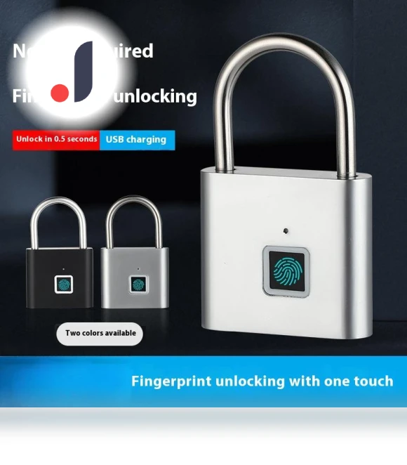 Smart Fingerprint Padlock — Smart Home Security, guangchang01