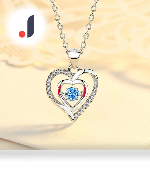 Smart Heart Necklace — Smart Jewelry, Original jewelry design
