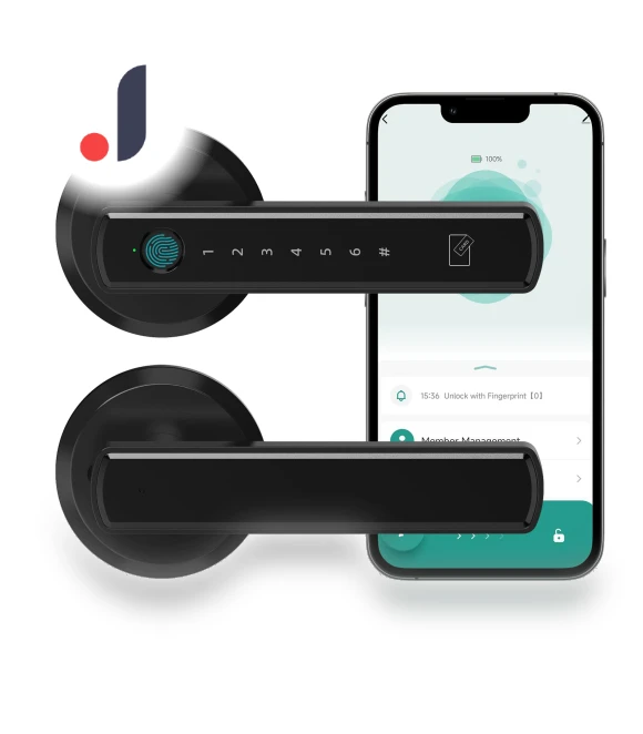 Smart Lock with Fingerprint and App Control — Smart Home Security, Viladepot