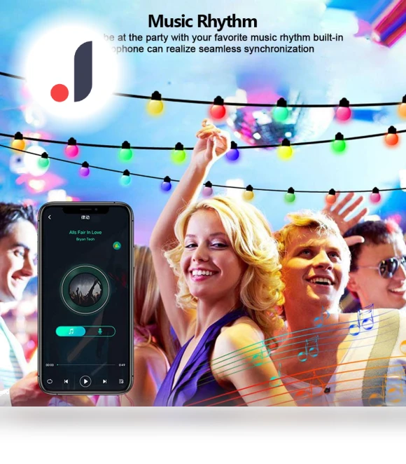 Smart RGB Light String — String Lights, Explorer Outdoors