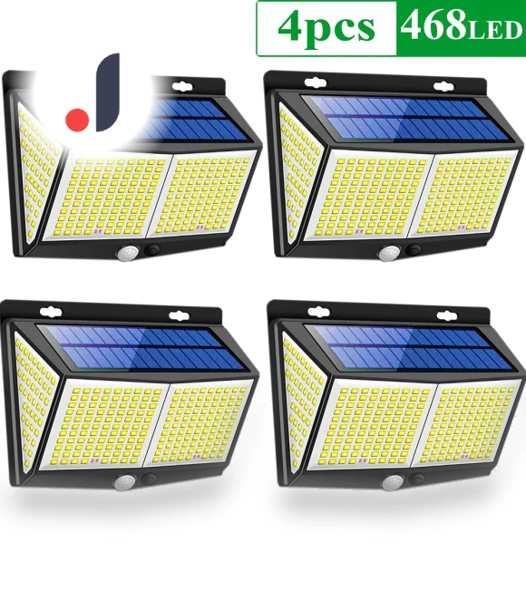Solar LED Lamp Outdoor Solar Light with Motion Sensor — Outdoor Security & Flood Lighting, AutoSphere