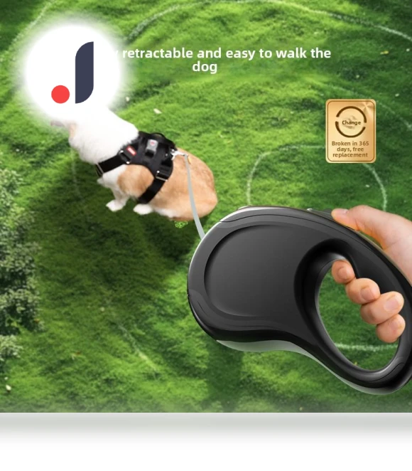 Solid Color Versatile Automatic Leash — Training Leads, Smart Pet Supplies