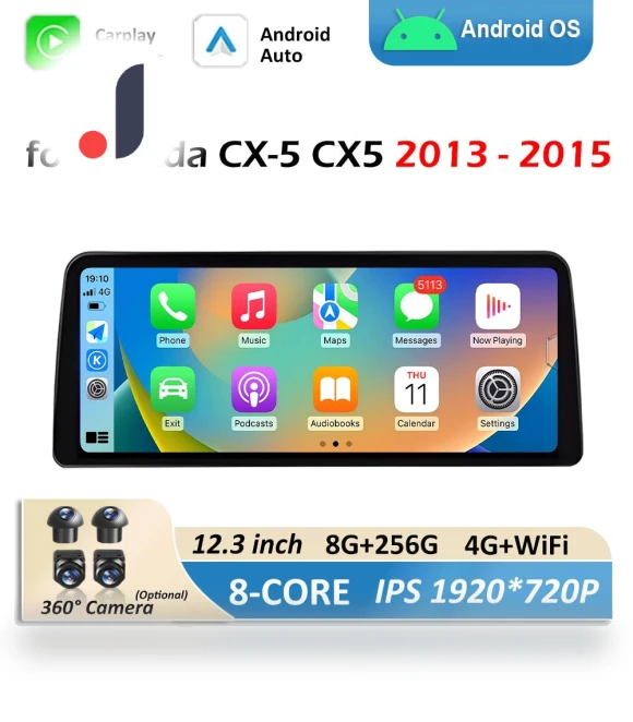 Stereo Wireless Carplay GPS Navigation System — Stereo Receivers, AutoSphere