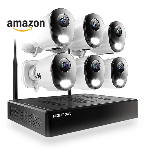 10 Channel Bluetooth Video Home Security Camera System — Smart Home Security, Night Owl