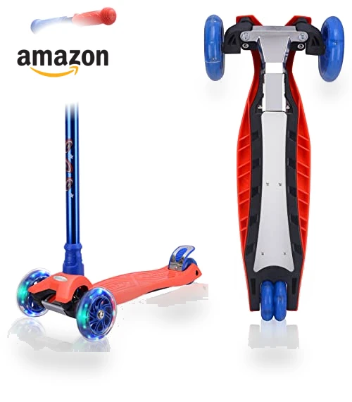 3 Wheel Scooter with Light Up Wheels — Electric Vehicles, WV WONDER VIEW