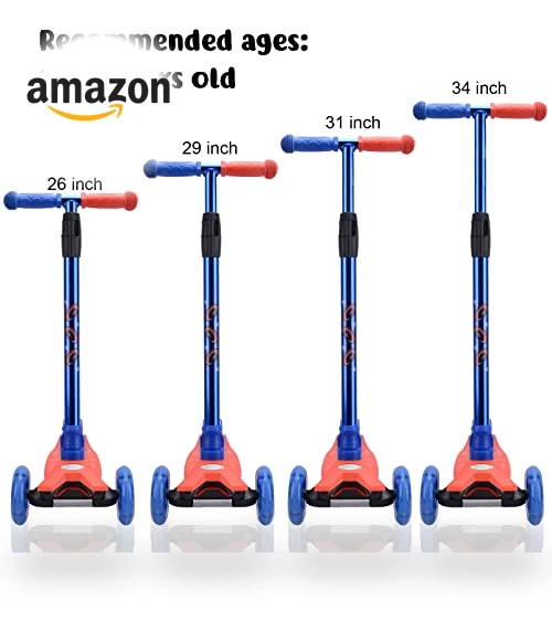 3 Wheel Scooter with Light Up Wheels — Electric Vehicles, WV WONDER VIEW