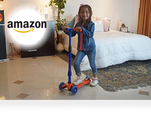 3 Wheel Scooter with Light Up Wheels — Electric Vehicles, WV WONDER VIEW