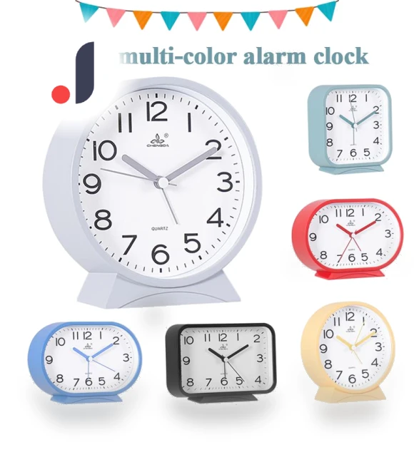 6-Color Desktop Alarm Clock — Alarms & Clocks, Daily necessities-V