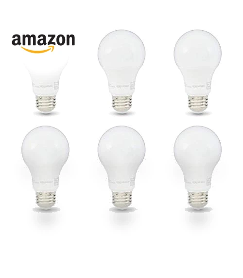 A19 LED Light Bulbs — LED, Amazon Basics