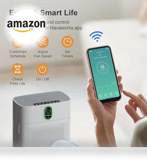 Air Purifier for Large Rooms — HEPA Air Purifiers, EZBASICS