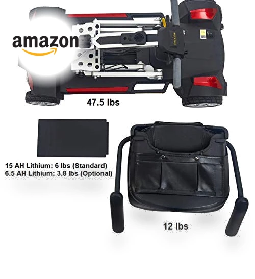 CarryOn 4 Wheel Travel Scooter — Mobility Scooters, Golden Technologies