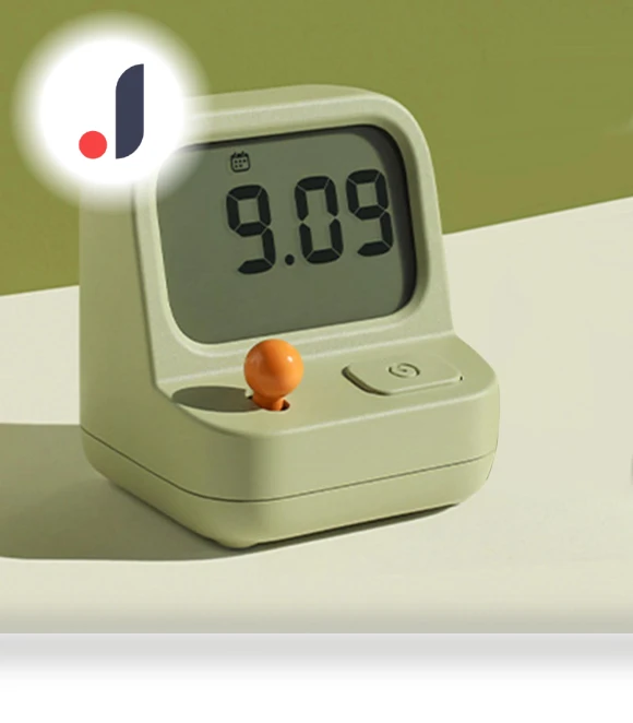 Digital Alarm Clock with Snooze — Alarms & Clocks, Daily necessities-V