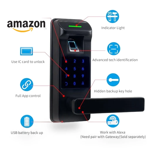 Fingerprint Door Lock — Locks, HARFO